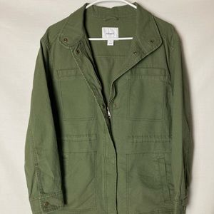 Old Navy Green Utility Jacket
